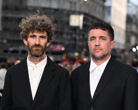directors Will Lovelace and Dylan Southern at the UK premiere of the film.