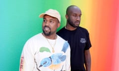 Louis Vuitton show, Front Row, Spring Summer 2019, Paris Fashion Week Men's, France - 21 Jun 2018<br>Mandatory Credit: Photo by Swan Gallet/WWD/REX/Shutterstock (9721654ad) Kanye West and Virgil Abloh in the front row Louis Vuitton show, Front Row, Spring Summer 2019, Paris Fashion Week Men's, France - 21 Jun 2018