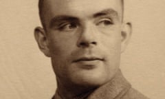 Undated photo of Alan Turing.