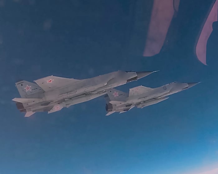 Estonia requests Nato article 4 consultation after ‘unacceptable’ violation of its airspace by Russian MiG-31s – Europe live
