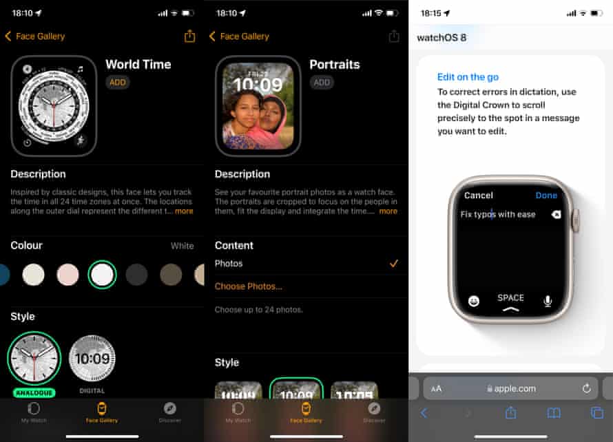 WatchOS 8