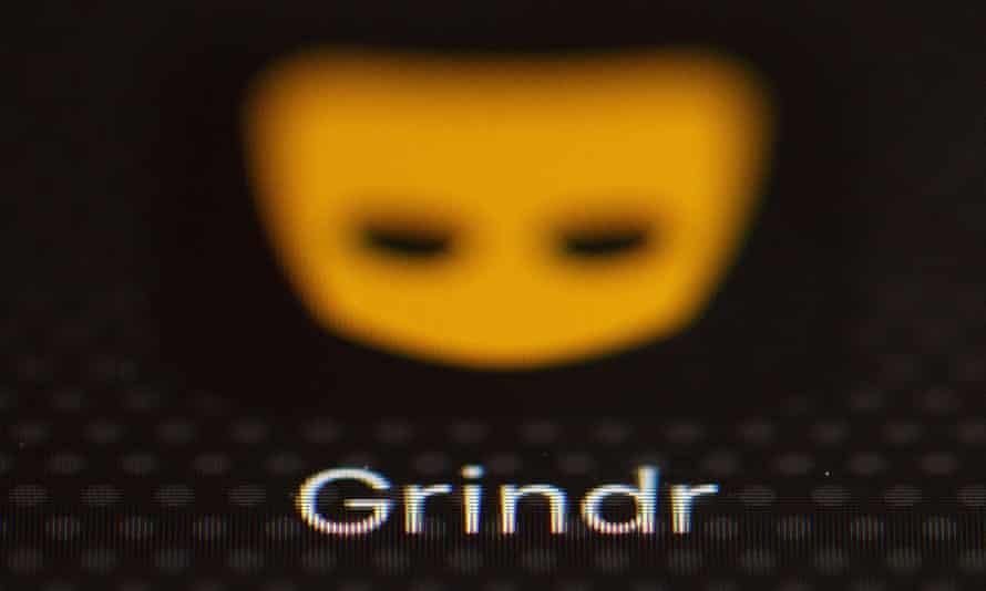 The Grindr app logo.