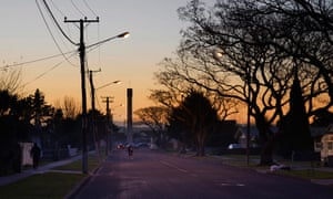 The Napier suburb of Maraenui in New Zealand