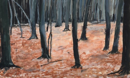 Scarred landscape … Wald (Forest), 1973–74.