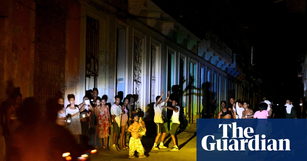 Cuba’s power grid collapses in third nationwide blackout amid US oil blockade