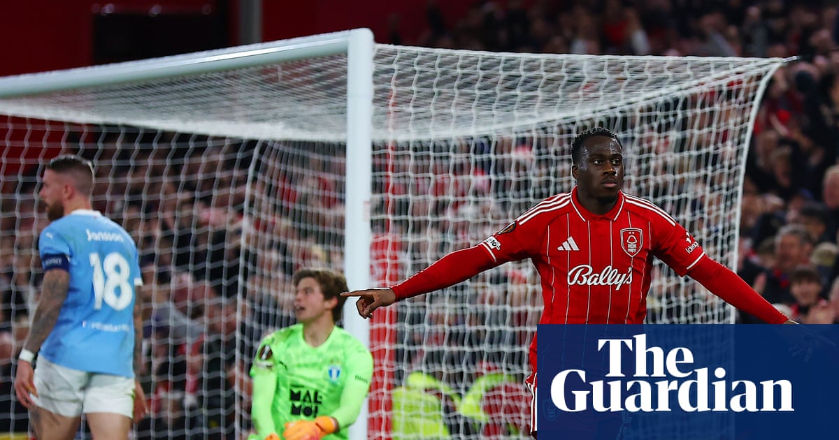 Kalimuendo strikes in Nottingham Forest's nostalgic European win over Malmo