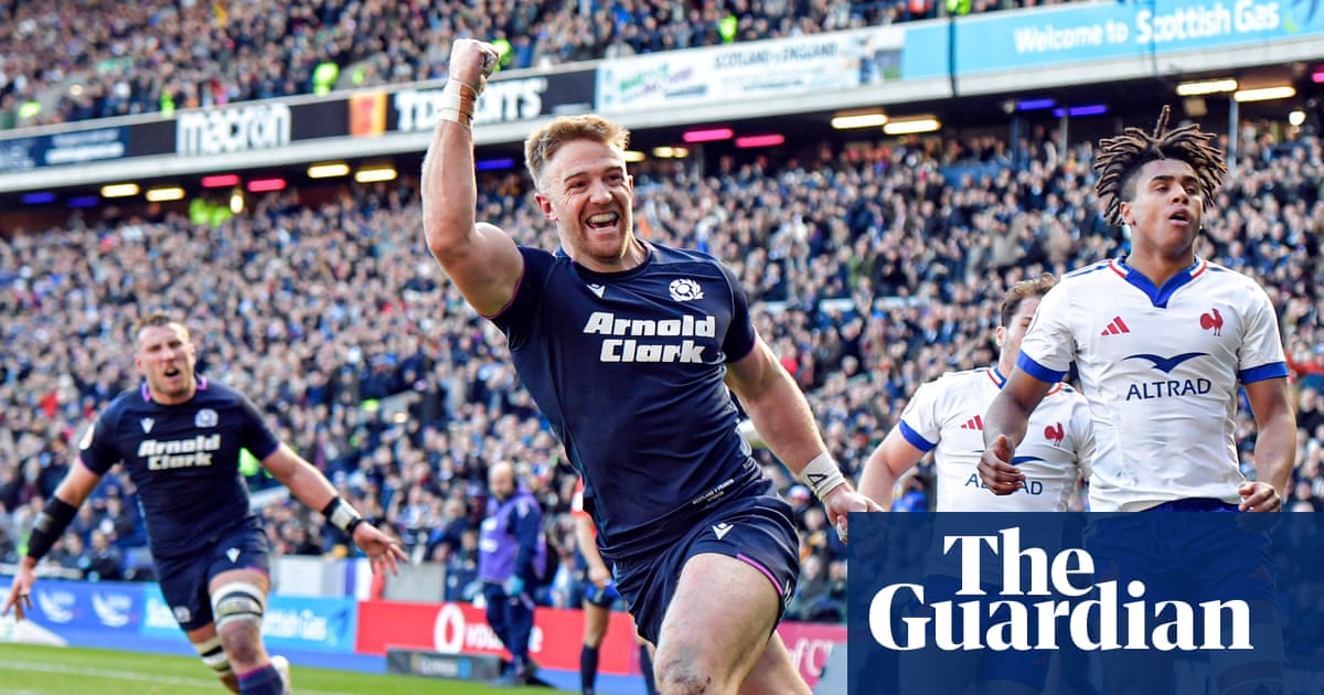 Scotland stun France in 50-40 thriller to throw Six Nations title race wide open