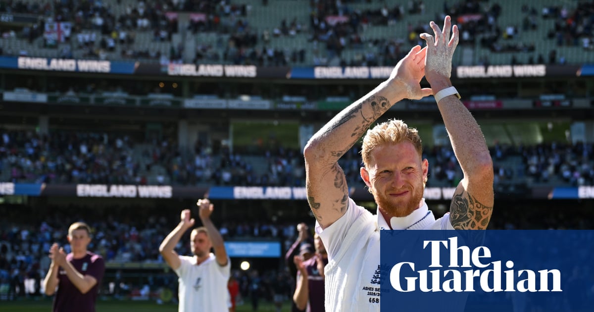 ‘Finally we’ve won one’: Stokes delighted by Ashes Test win but pitch was ‘not ideal’