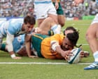 Argentina v Australia: men’s rugby union international – live