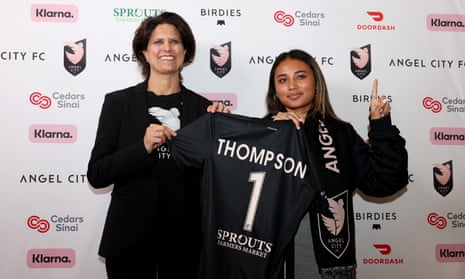 NWSL draft Alyssa Thompson becomes first high schooler taken with  