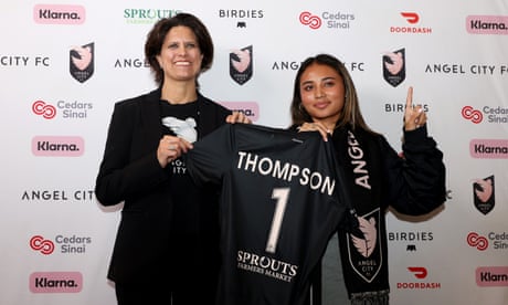 NWSL draft: Alyssa Thompson becomes first high schooler taken with No 1 pick