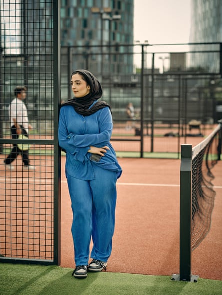 Teacher Zabeen at Club de Padel in Manchester