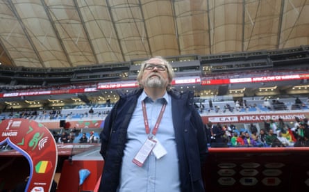 Tom Saintfiet watches on before the Afcon quarter-final match between Mali and Senegal