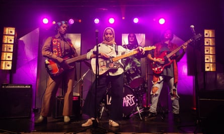 Battle of the bands … Faith Omole, Anjana Vasan, Juliette Motamed and Sarah Kameela Impey in We Are Lady Parts
