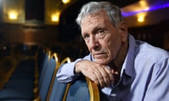 Amos Oz is an Israeli writer, novelist, journalist and intellectual. He is also a professor of literature at Ben-Gurion University in Beersheba photographed inside Islington Assembly Hall