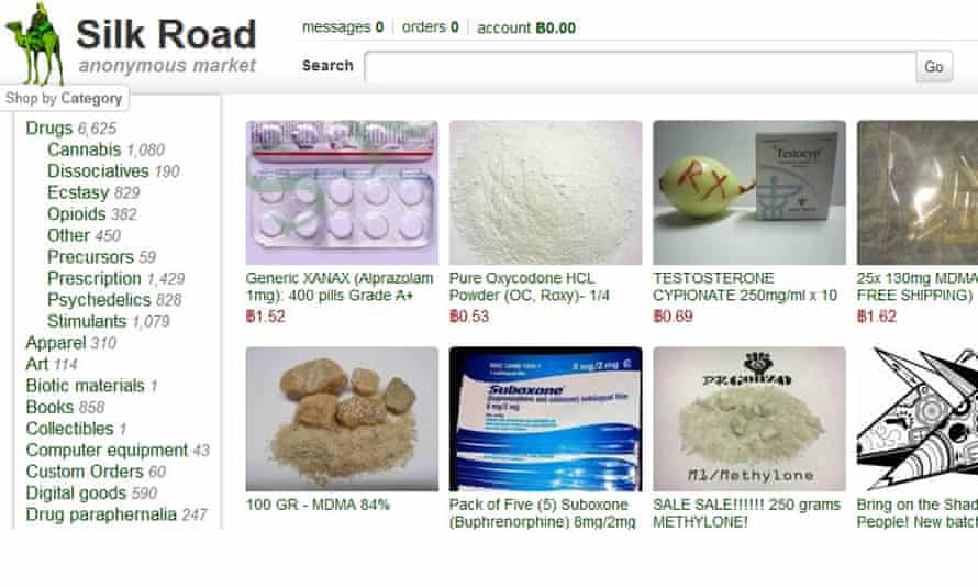 Silk road was closed down by the FBI in 2013.