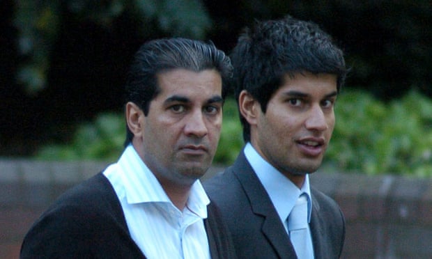 Ranjit Singh Boparan (left) with his son Antonio Singh Boparan in 2008.