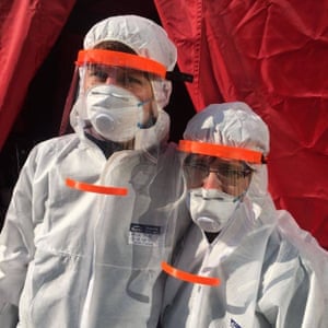 A prototype Prusa face shield.