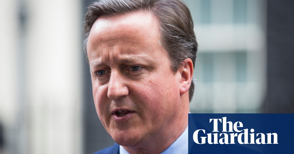 David Cameron takes job with US artificial intelligence firm | Politics | The Guardian