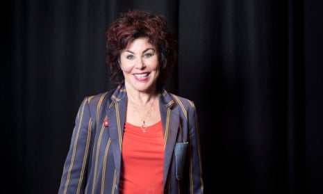 Ruby Wax photographed at the Exchange Theatre in Twickenham. 27 September 2018