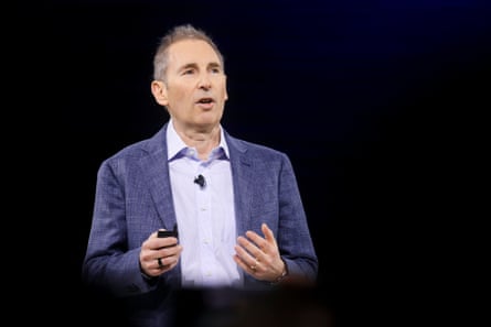 a man speaks on stage