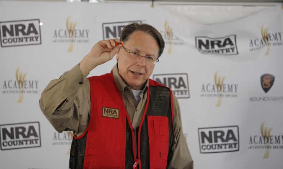 Wayne LaPierre, the National Rifle Association’s CEO, is a ‘skilled hunter’ according to his official biography.