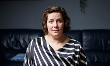 Lucy Keighley, a former gym owner whose life has become far more limited since contracting long Covid, photographed at home in Stockton-on-Tees