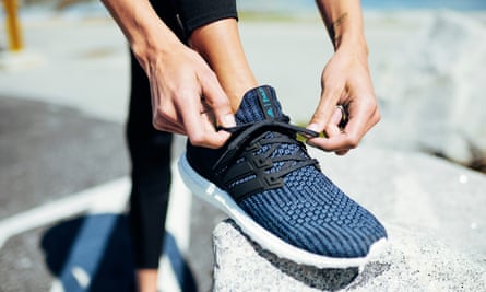 Adidas’s Parley shoes, made from upcycled ocean plastic