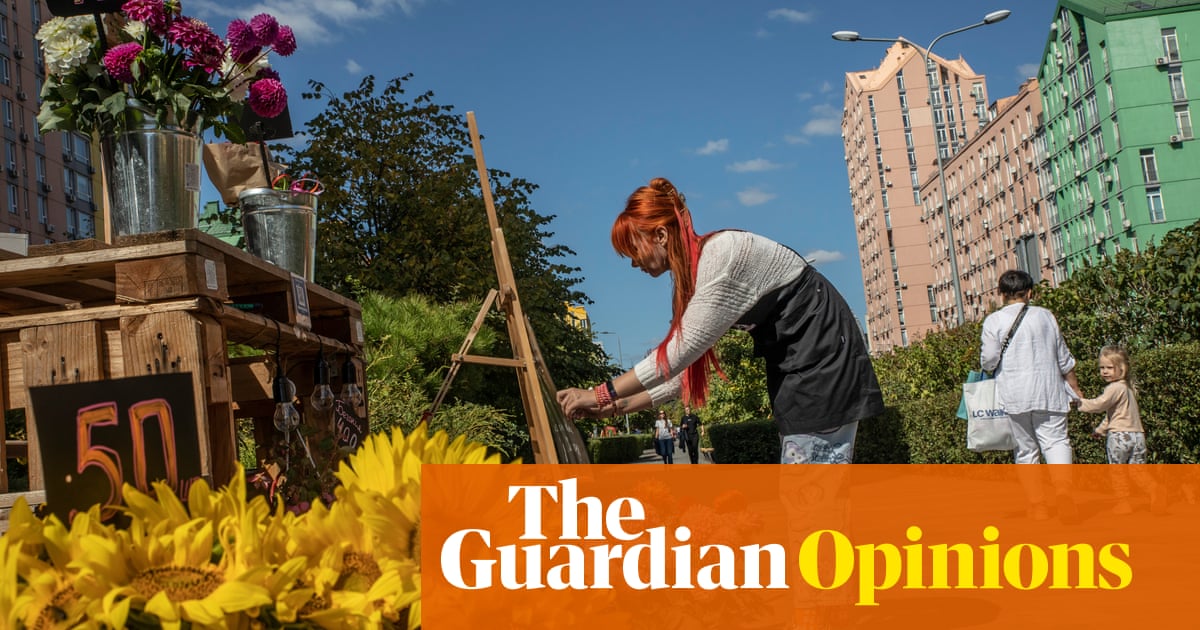 Restaurants bustle, new bookshops open, the air raid app goes off. This is our defiant reality in Kyiv | Nataliya Gumenyuk
