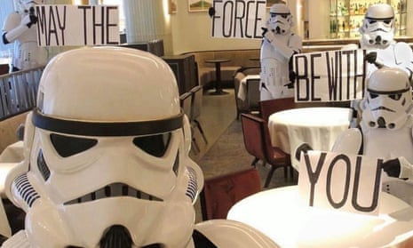 The most fun anyone has ever had in the restaurant at Claridge’s? Star Wars day.