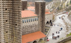 Papal snub … the Basicilia at Arantzazu.