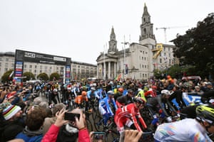 And they're off.