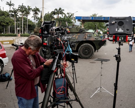 Venezuela detains journalists and seizes communication devices after Maduro's removal | Venezuela | The Guardian
