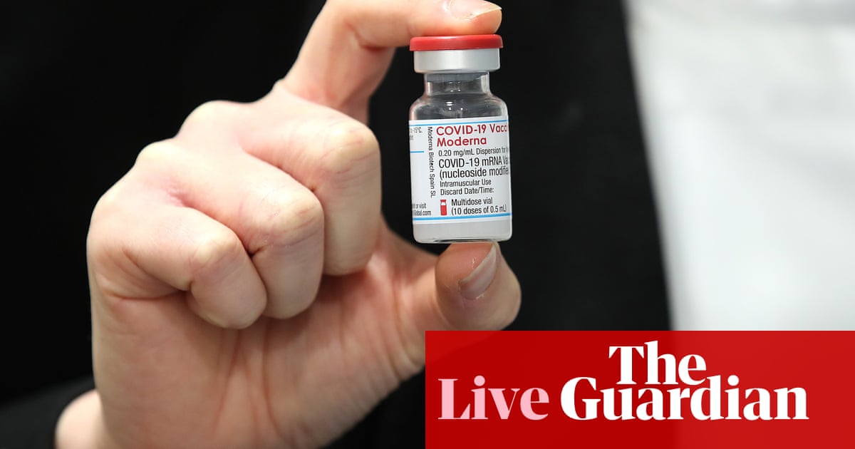 Australia news live: Moderna vaccine provisionally approved for under-fives; refugee hotel detention case begins
