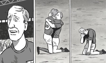 Bobby Charlton after winning the World Cup