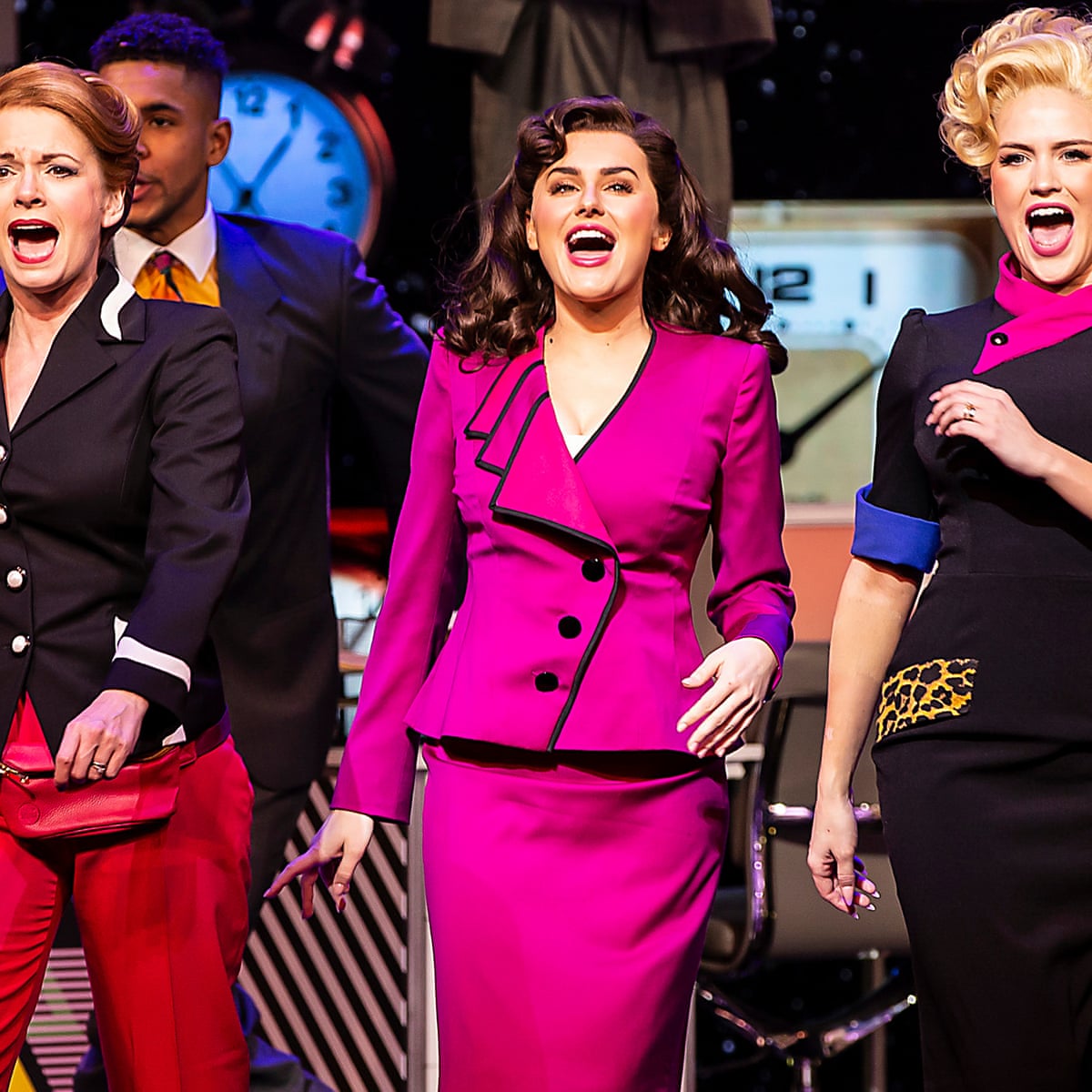 9 To 5 The Musical Review Slick And Stylish Dolly Parton Period Piece Stage The Guardian