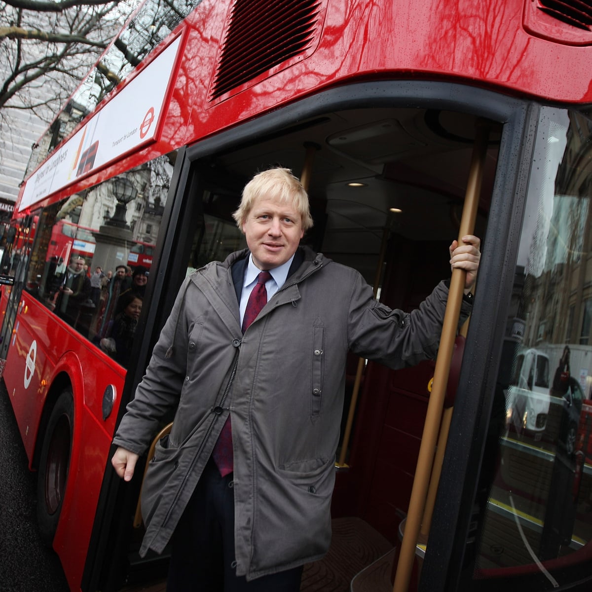 Boris Johnson Reveals He Makes Models Of Buses To Relax Politics The Guardian