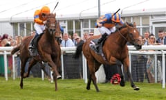 San Antonio and Ryan Moore win the Dee Stakes at Chester. 