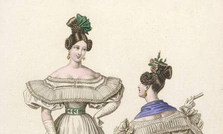 Old school … a fashion image from the 1830s.