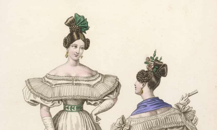 Old school … a fashion image from the 1830s.
