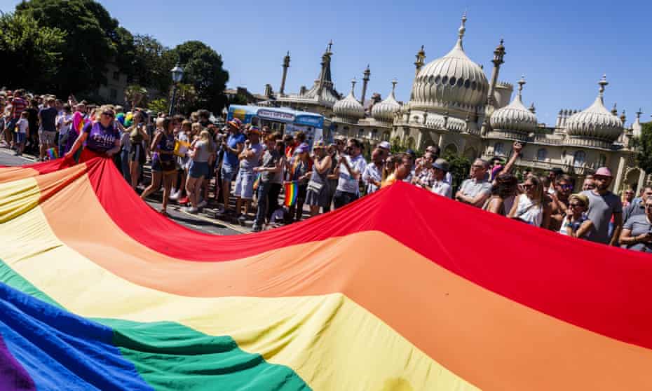 A recent Brighton Pride. Stonewall has defended its merchandise partnership with Primark.