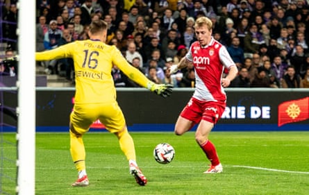 Mika Biereth scored three hat-tricks in his first three home games in Ligue 1.