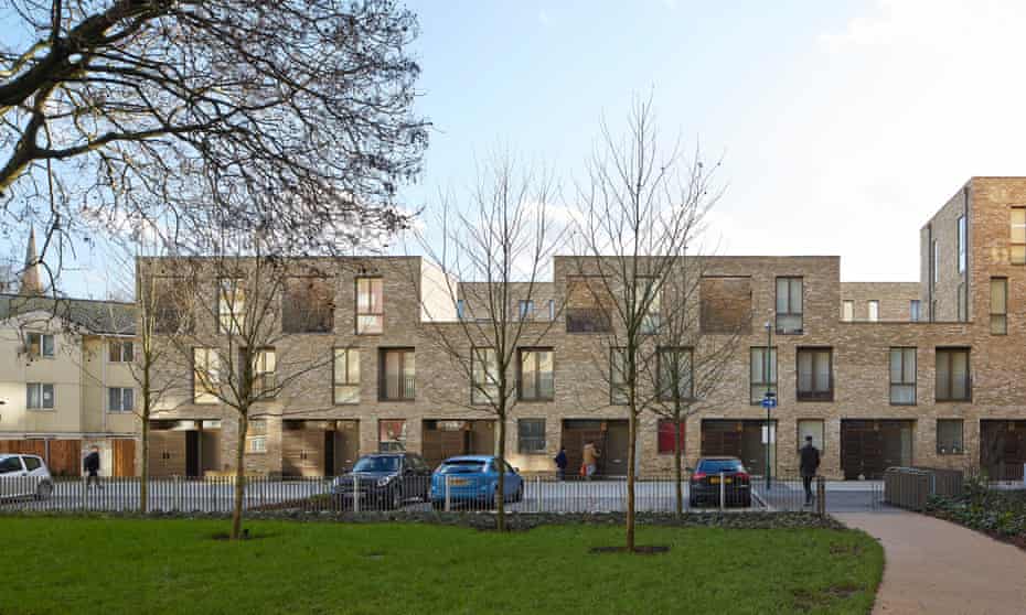 ‘Not radical or ostentatious, but it restores the ruptured fabric of the area’: Ely Court by Alison Brooks Architects, part of the south Kilburn estate regeneration project. 