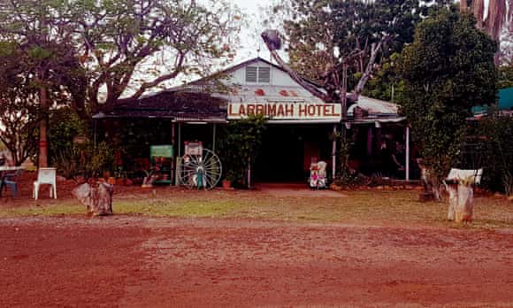 The Larrimah Pink Panther Hotel.