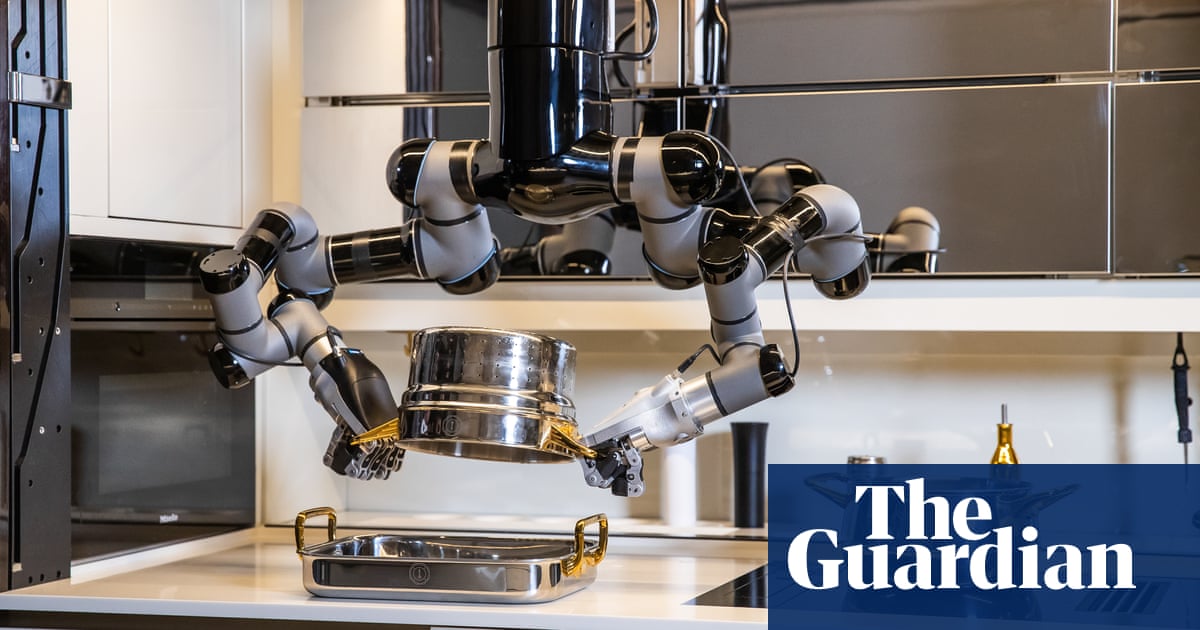 The robot kitchen that will make you dinner – and wash up too