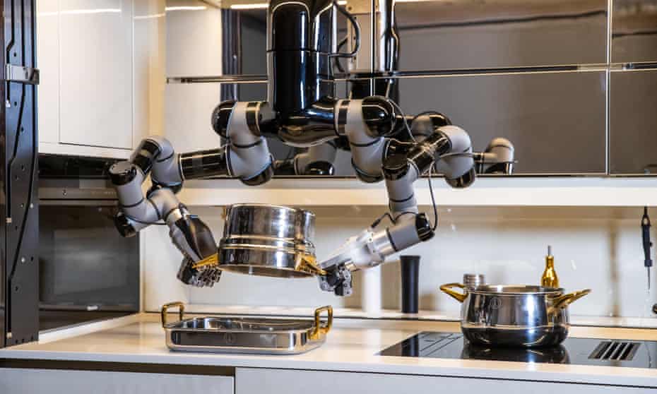 The world’s first robot kitchen. 