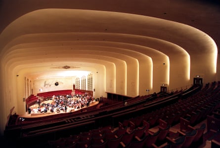 Ruled out… the ‘discreetly daring’ restoration of Liverpool’s art deco Philharmonic Hall.