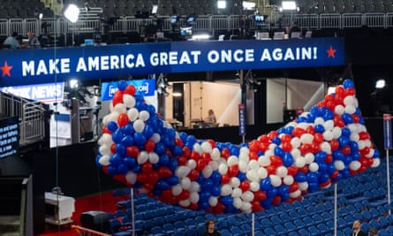 Balloons in stadium venue