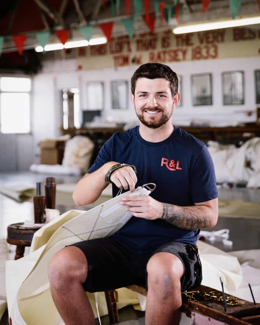 'I've worked on sails for everything from dinghy to 100ft schooner': Matt Robinson.