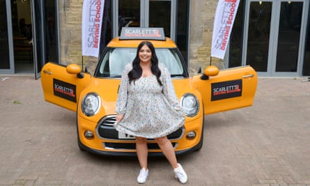 Scarlett Moffatt launches her driving school